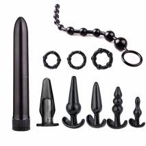 Секс набор из 8 предметов ROSYLAND (черный)