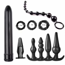 Секс набор из 8 предметов ROSYLAND (черный)