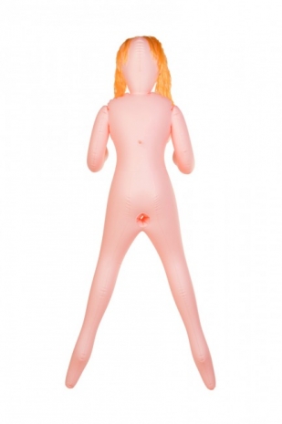 Большегрудая рыжая школьница с реалистичной вагиной Dolls X (3 отверстия)