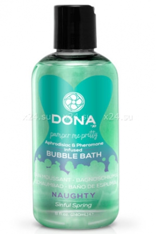 Пена для ванны Dona Bubble Bath Naughty Aroma Sinful Spring
