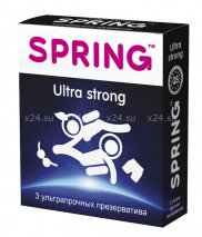 Ультрапрочные презервативы SPRING Ultra Strong (3 шт)