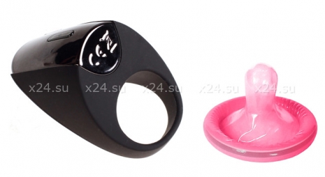 Перезаряжаемое эрекционное силиконовое кольцо OVO A1 (7 режимов)