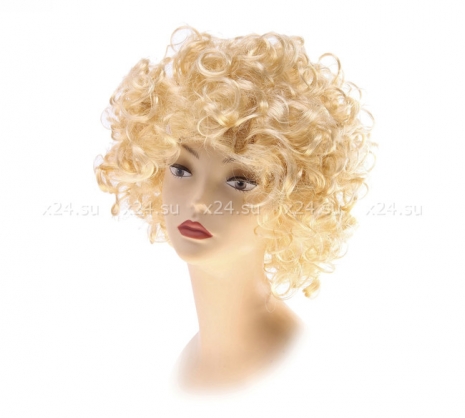 Карнавальный парик "Блондинка-короткие волосы"