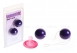 Вагинальные шарики Vibrotone Duo Balls фиолетовый0