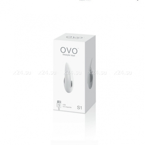 Мощный перезаряжаемый клиторальный стимулятор OVO S1 (7 режимов)
