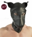 Кожаный шлем собаки Devotion Maske0