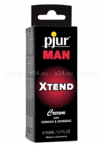 Мужской крем с экстрактом гингко и женьшеня PJUR Man Xtend (50 ml)