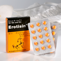 Биологически активная добавка к пище "Эротизин драже" ("Erotisin Dragees") 30 драже