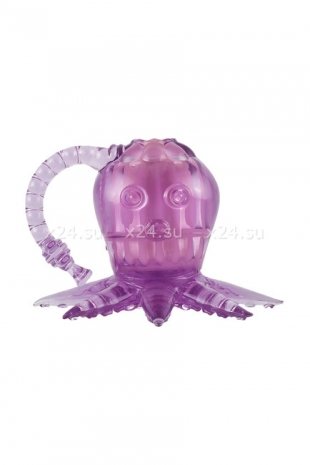 Вибро-осьминожка White Label Octopus (1 режим вибрации) пурпурный