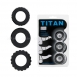 Эрекционные кольца "TITAN" набор из 3 штук2