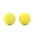 Металлические шарики с гладким желтым силиконовым покрытием MAIA SILICON BALL SB10