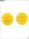 Металлические шарики с спиральным желтым силиконовым покрытием MAIA SILICON BALL SB20