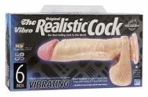 Вибратор-реалистик 6'' The Realistic Cock (7 режимов)