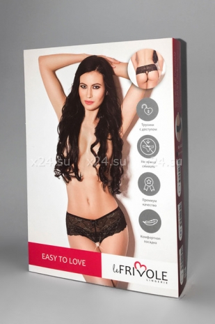 Высокие шортики с доступом и маленьким бантиком EASY TO LOVE XL/XXL