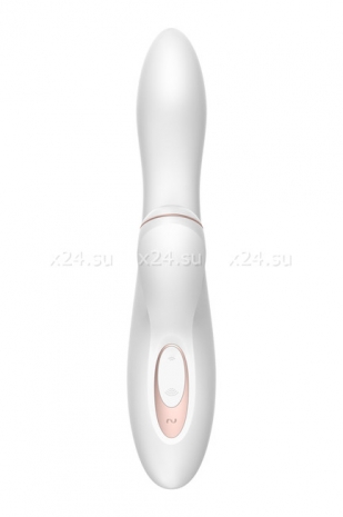 Вибратор Satisfyer Pro G-Spot Rabbit, с вакуум-волнововым бесконтактным стимулятором клитора (10+11 режимов)