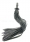 Кожаная плеть-хвост со штырьком для насадок 40 см