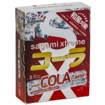 Презервативы Sagami Xtreme Cola 3 (аромат Кола)