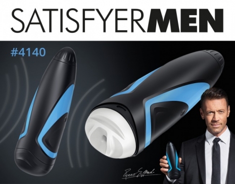 Вакуумный мастурбатор Satisfyer Men (имитация вагинального и орального секса)