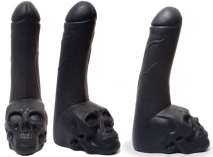 Крупный фаллоимитатор Mister B Keepburning Cock Skull Dildo