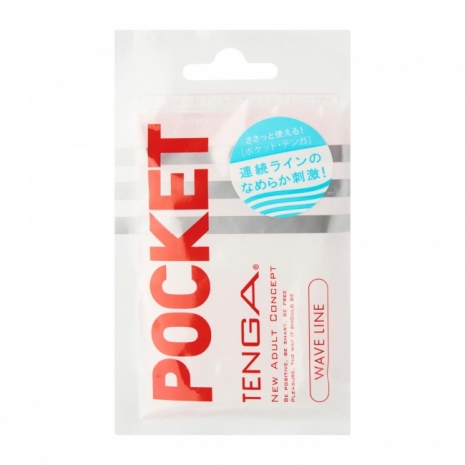 Карманный мастурбатор TENGA Pocket Wave Line