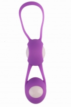 Вагинальные шарики в силиконовой оболочке Fun Spot фиолетовые