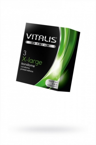 Презервативы увеличенного размера VITALIS Premium X-Large (3 шт)
