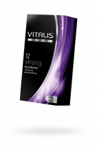 Презервативы сверхпрочные VITALIS Premium Strong (12 шт)
