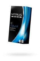 Презервативы классические VITALIS Premium Natural (12 шт)