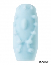 Многоразовый супер эластичный мини мастурбатор Svakom HEDY Blue