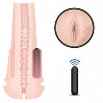 Мастурбатор-киска с вибрацией Pornstar по слепку Holly Hendrix