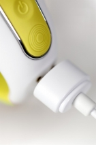 Желтый перезаряжаемый вибратор для G-точки Yummy Sunshine (12 режимов, 2 мотора)