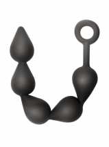 Тяжелая анальная цепочка Black Edition Anal Shuttle Super Beads