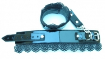 Изысканные наручники с кружевом BDSM Light