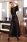 Длинный халатик с кружевом Bouguet Black SM