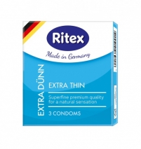 Ультра тонкие презервативы Ritex Extra Thin (3 шт.)