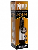 Перезаряжаемый вакуумный мастурбатор Eroticon PUMP X4M