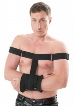 Сбруя на предплечья с фиксацией рук Bad Kitty Torso Restraints