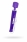 Фиолетовый вибромассажер на проводе Magic Wand Massager (10 режимов)