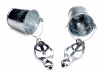 Зажимы на соски с ведерками для груза Master Series Jugs Nipple Clamps with Buckets