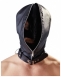 Маска-шлем с ошейником и молнией для полной сенсорной депривации Double Mask by fetish collection2