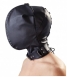 Маска-шлем с ошейником и молнией для полной сенсорной депривации Double Mask by fetish collection4