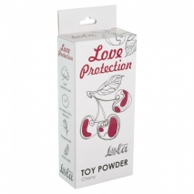 Ароматизированная пудра для игрушек Love Protection Вишня (30 гр)