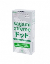 Точечный презерватив анатомической формы Sagami Xtreme Type E (10 шт)