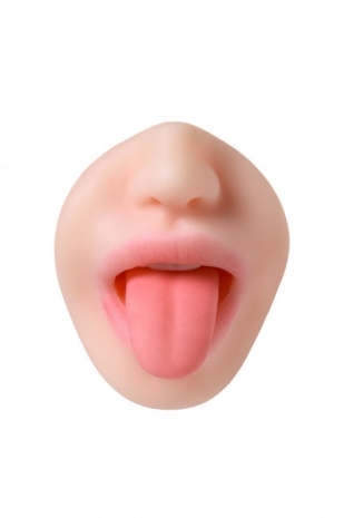Двойной мастурбатор-оростимулятор Fruity Tongue (вторая кожа)