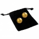 Тяжелые металлические шарики с золотым покрытием 24К CG PLEASURE BALLS1