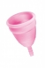 Менструальная силиконовая чаша S розовая Coupe menstruelle rose taille S0
