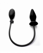 Расширяющаяся анальная пробка Inflatable Silicone Plug серии OUCH!