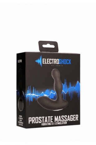 Массажер простаты с электростимуляцией Prostate massager Shots Electroshock (10 реж. вибр, 5 реж. электр. )