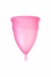 Менструальная силиконовая чаша S-ка розовая0