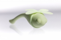 Мощное вибро-яйцо с подогревом в виде стрекозы Liebelulla (8 режимов)